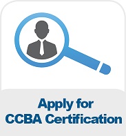 Apply for CCBA Certification